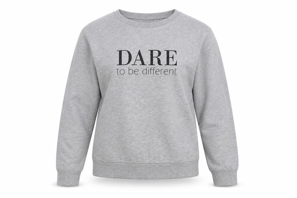 H&M Womens Grey   Pullover Sweatshirt Size M