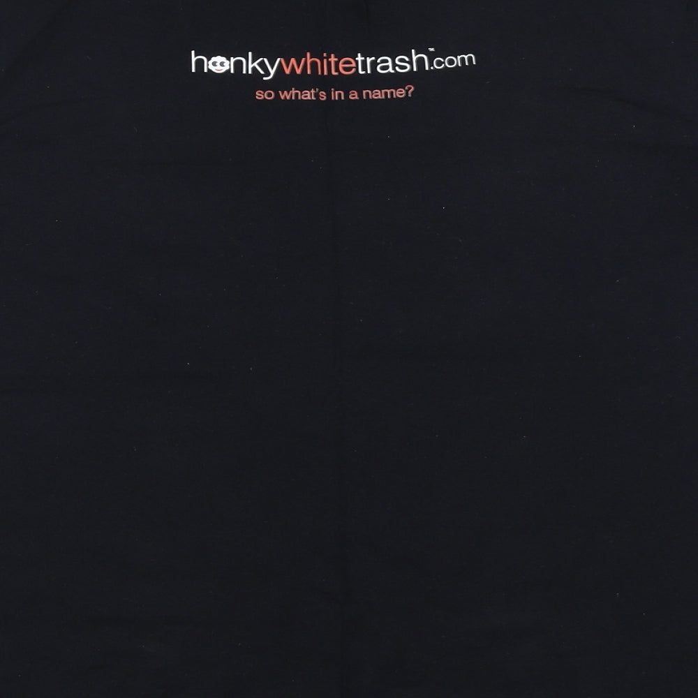 Fruit of the Loom Mens Black    T-Shirt Size M