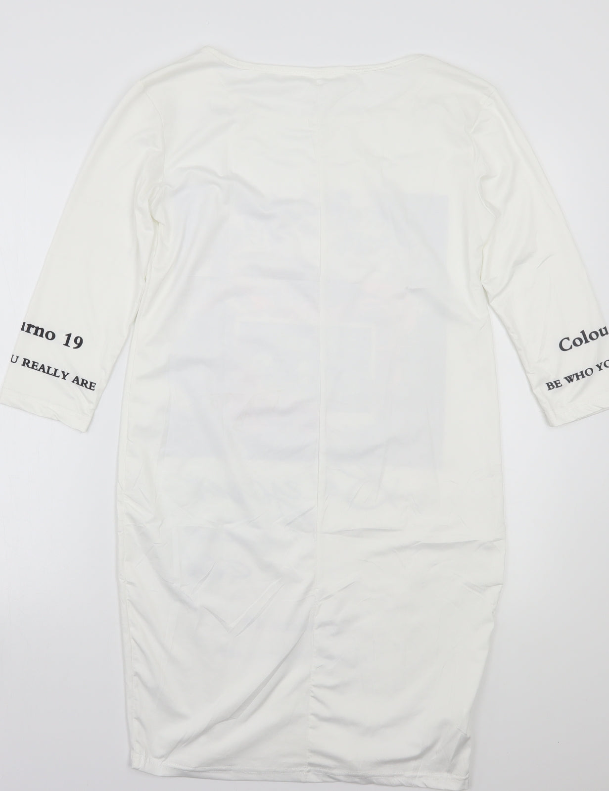Preworn Womens White   Basic T-Shirt Size M