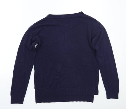 Next Womens Blue   Pullover Jumper Size S