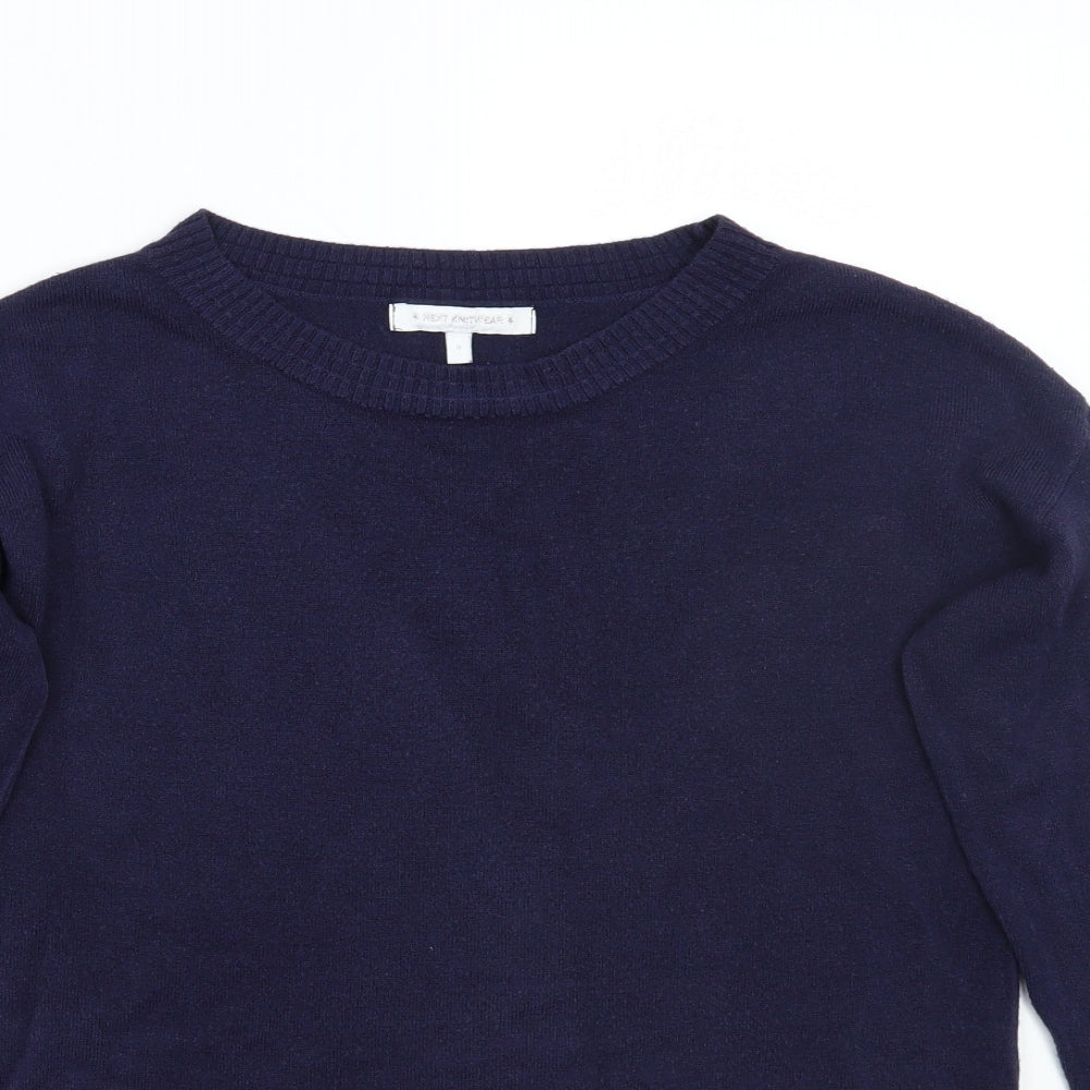NEXT Womens Blue   Pullover Jumper Size S
