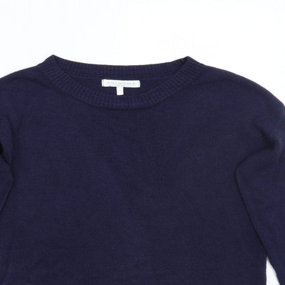 Next Womens Blue   Pullover Jumper Size S