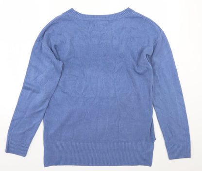 Next Womens Blue   Pullover Jumper Size S