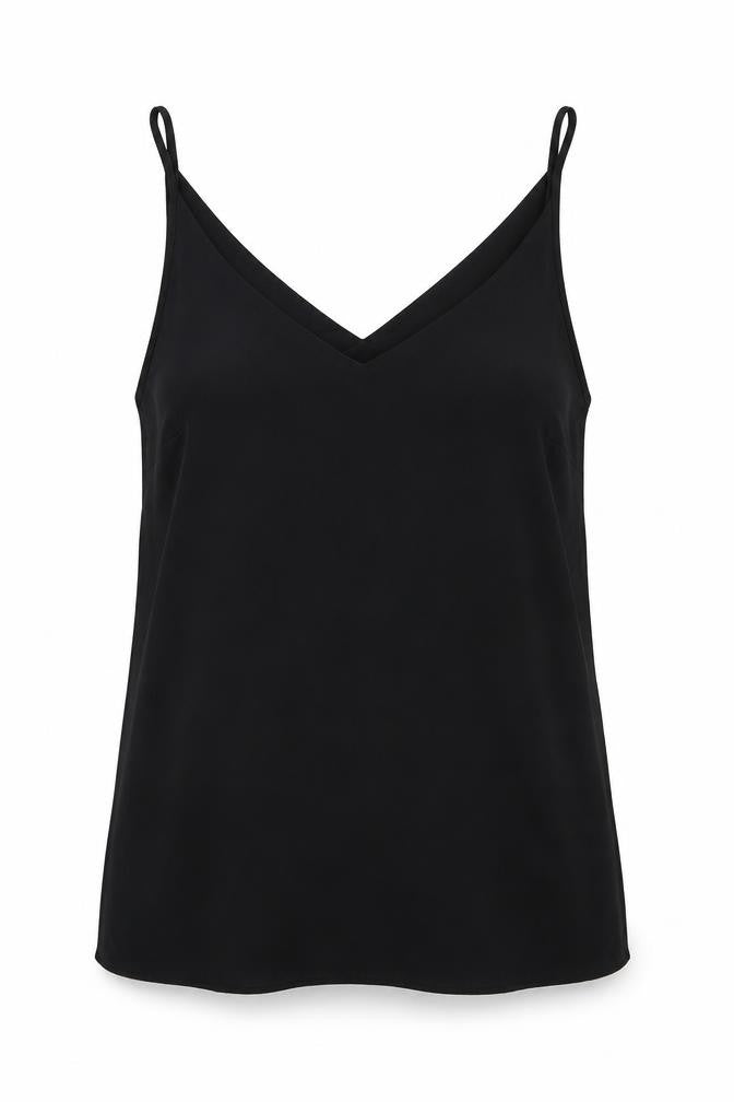 Papaya Womens Black   Basic Tank Size 10