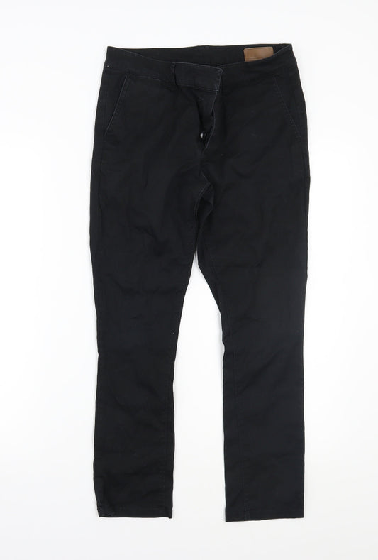 ASOS Mens Black   Straight Jeans Size 28 L24 in