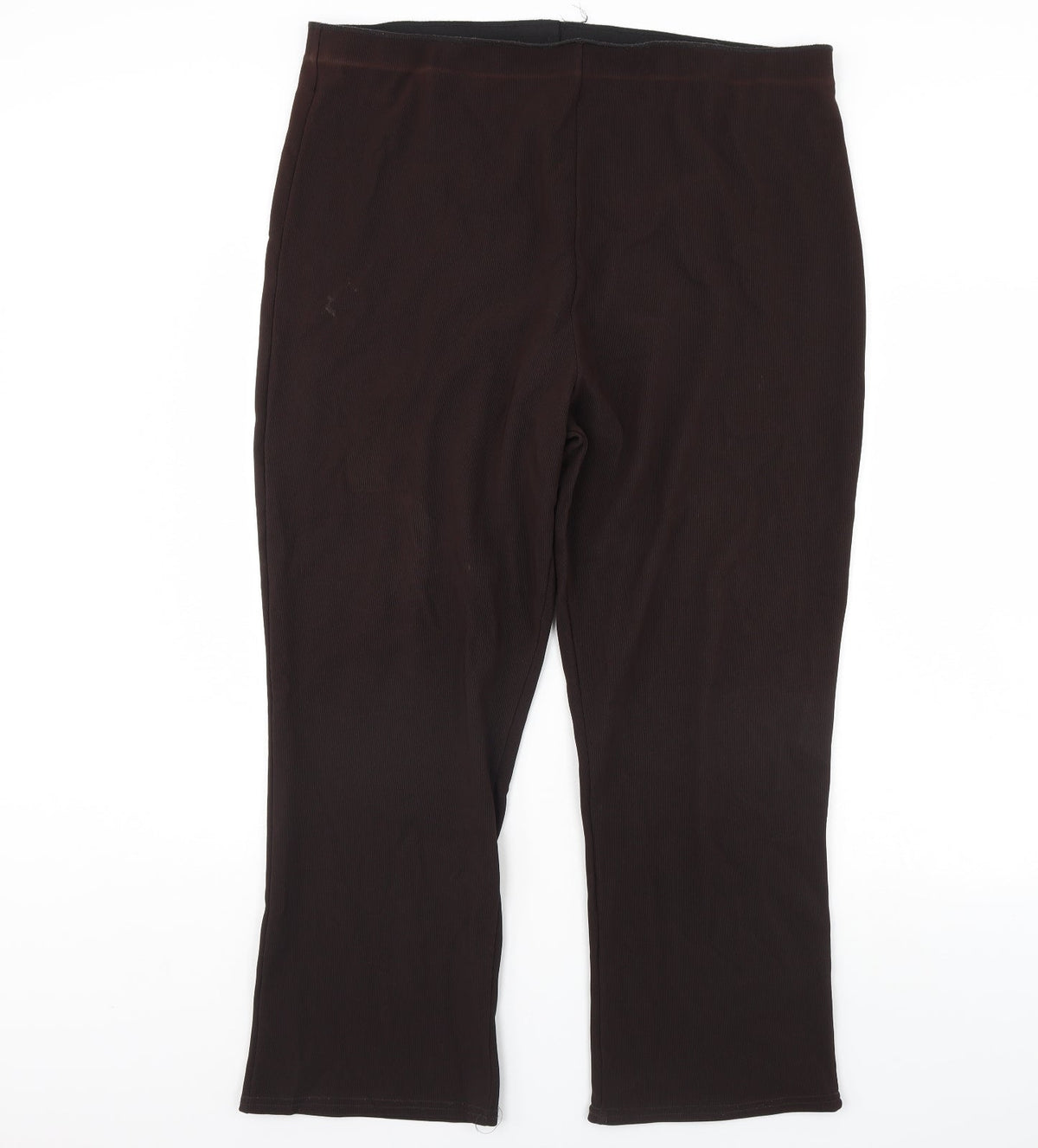 Preworn Womens Brown   Trousers  Size 22 L30 in