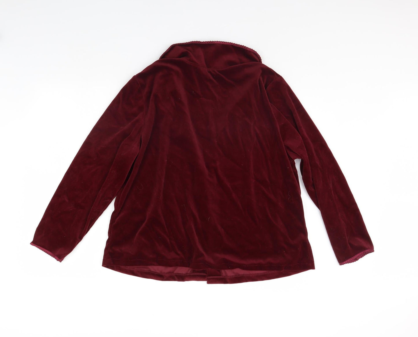 BHS Womens Red Solid  Cami Pyjama Top Size 16