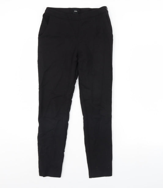 ASOS Womens Black   Dress Pants Trousers Size 8 L29 in