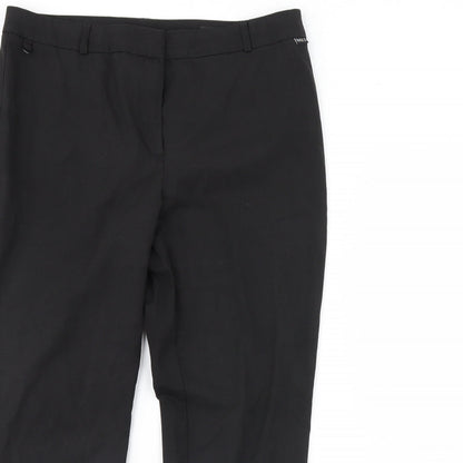 Preworn Womens Black   Dress Pants Trousers Size 34 in L29 in
