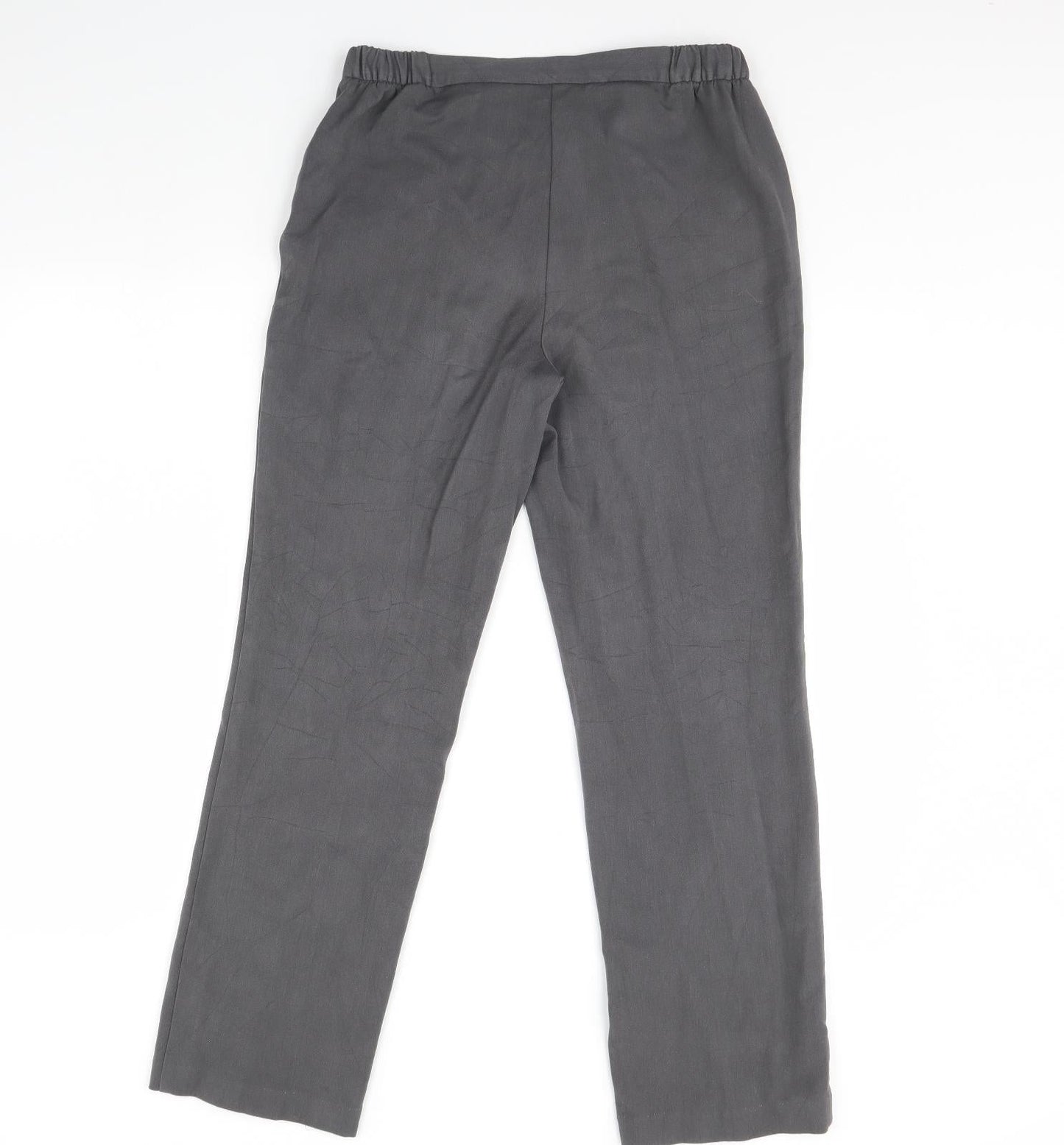 m&s Womens Grey   Dress Pants Trousers Size 10 L29 in