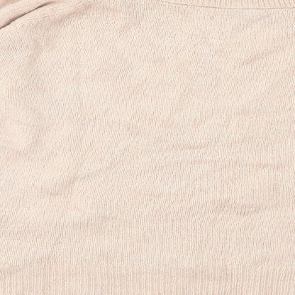 Next Womens Pink   Pullover Jumper Size 8