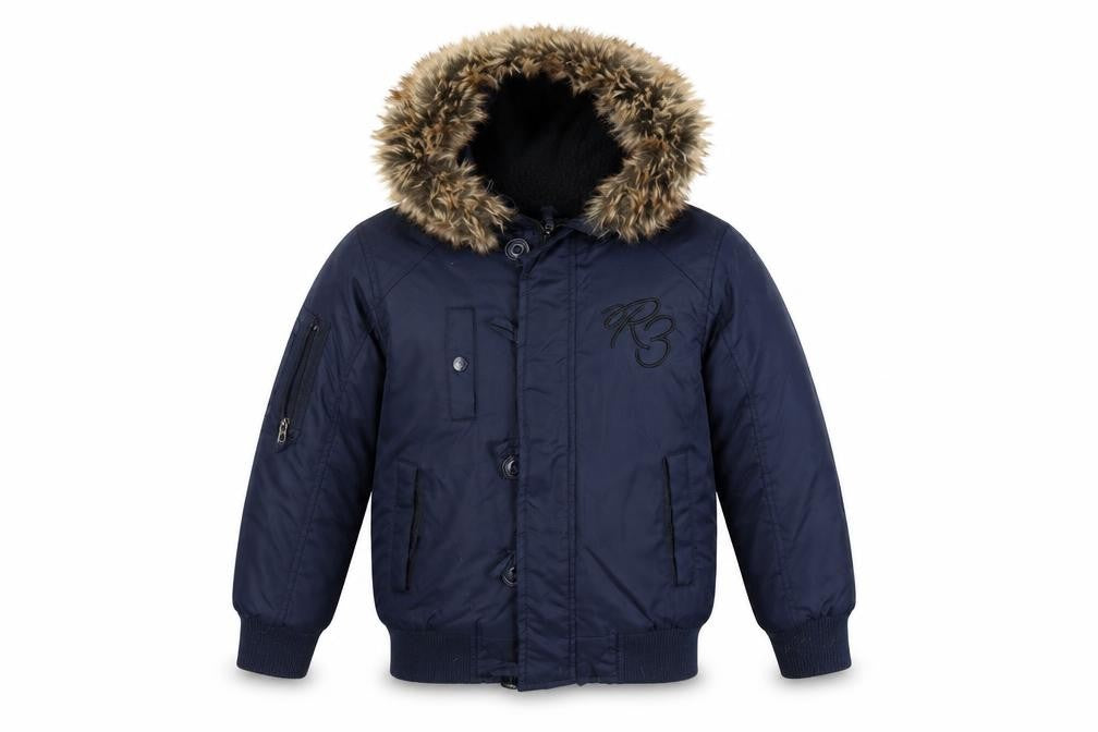 Ripstop. Boys Blue   Anorak Jacket Size XS