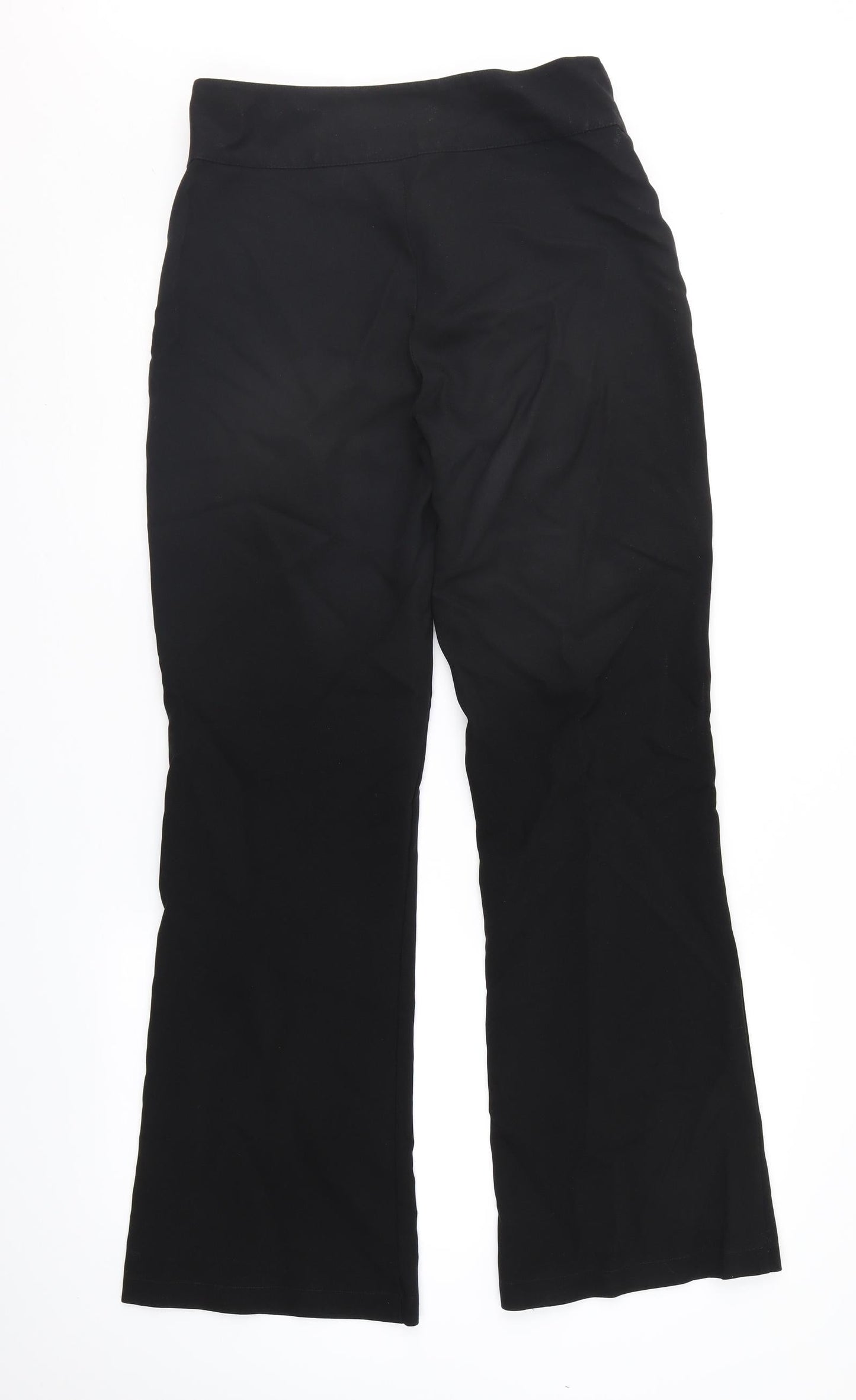 AMARANTO Womens Black   Trousers  Size 28 in L30 in