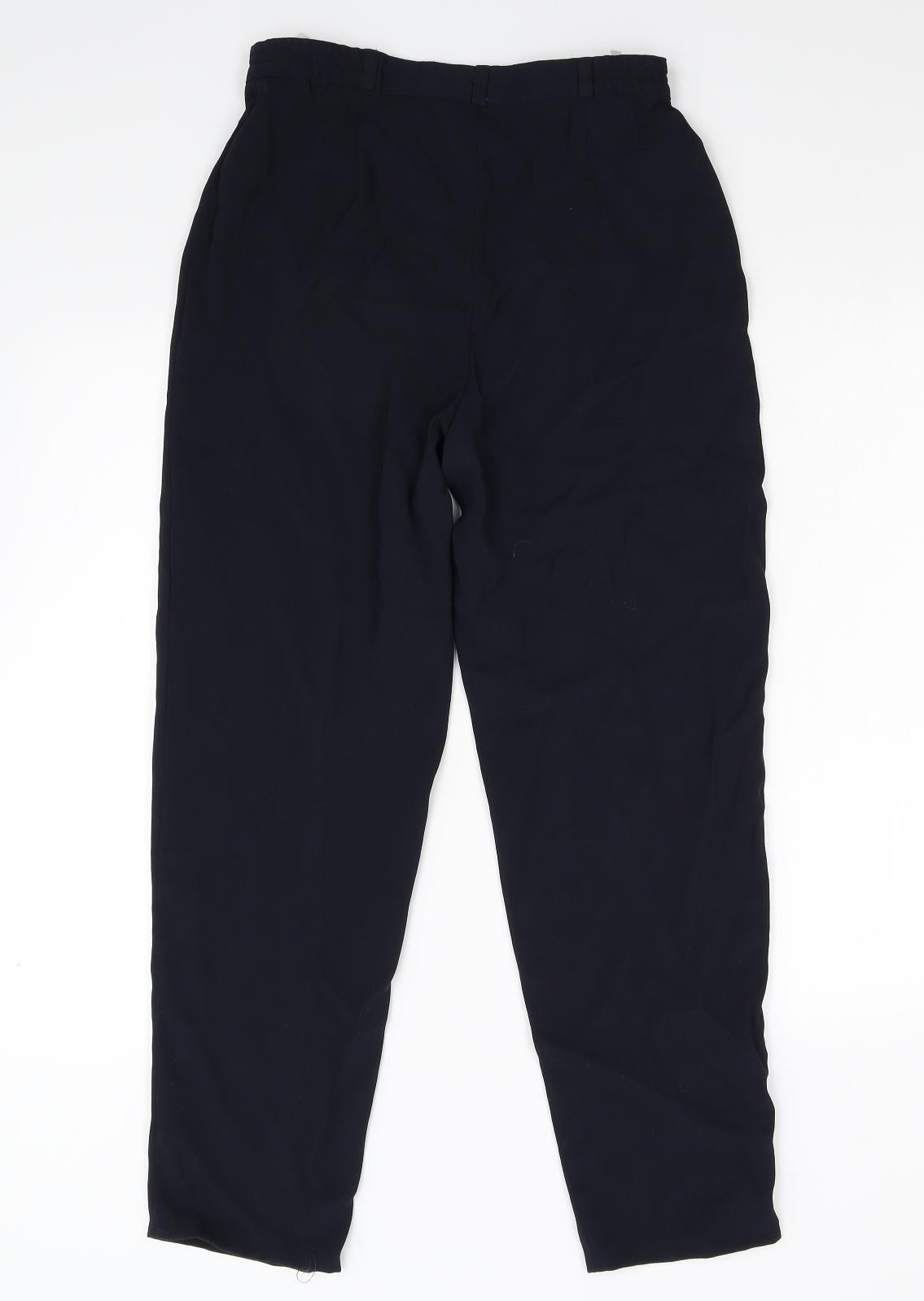 Blanchelle Womens Blue   Trousers  Size 12 L28 in