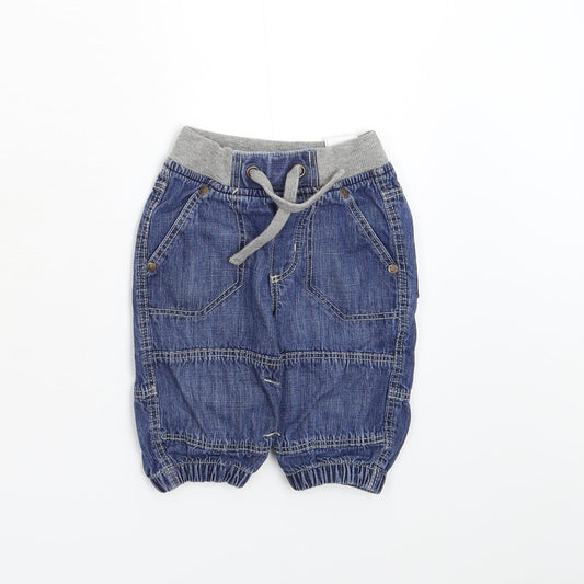 LOGG Baby Blue  Denim Sweatpants Jeans Size 3-6 Months