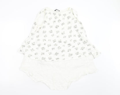 Saloos Womens Ivory   Basic Blouse Size 16