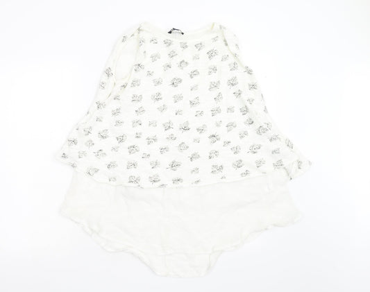 Saloos Womens Ivory   Basic Blouse Size 16