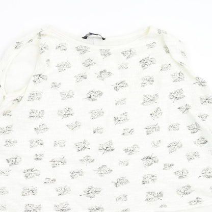 Saloos Womens Ivory   Basic Blouse Size 16