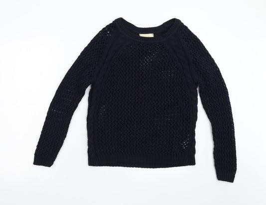 New Look Womens Blue   Pullover Jumper Size 8