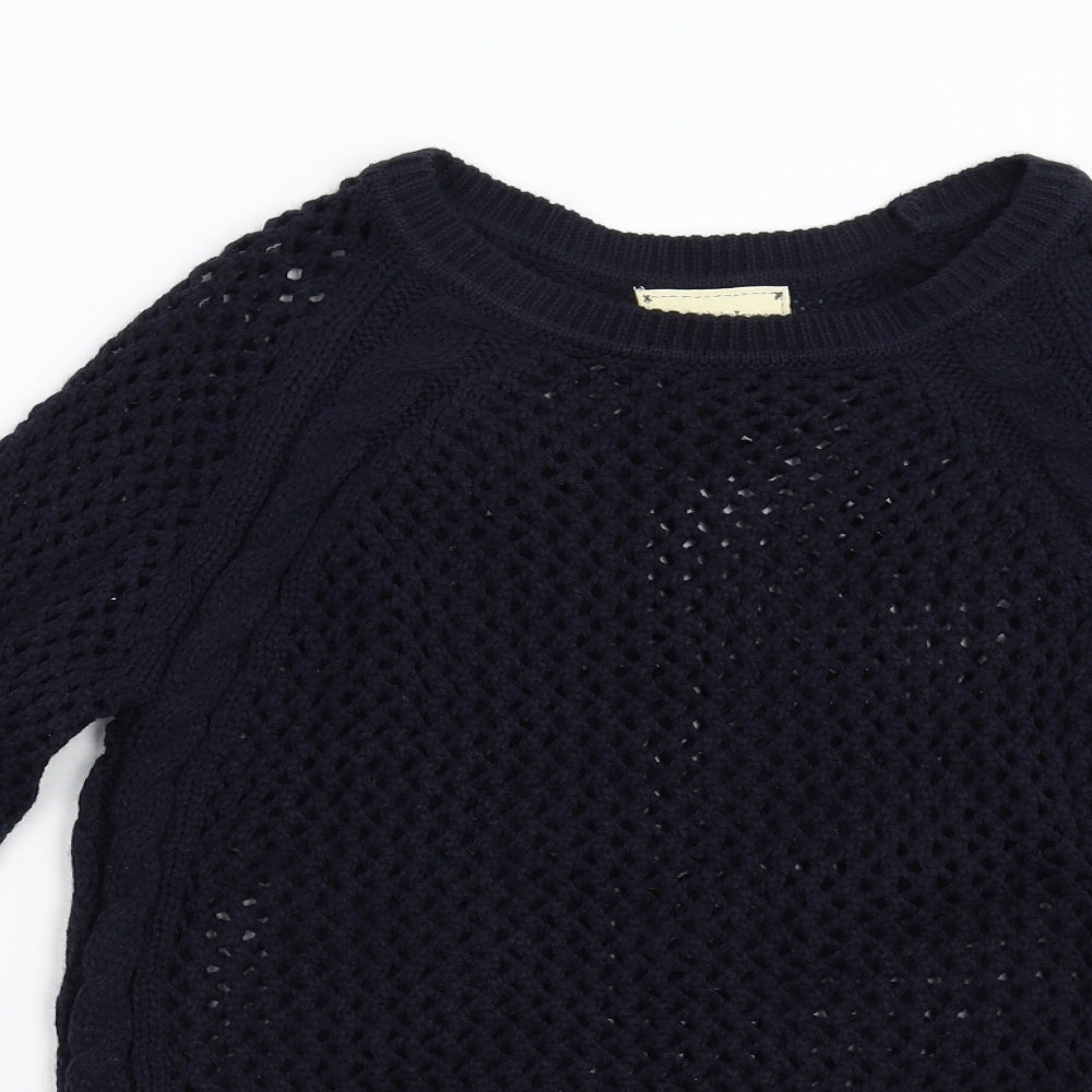 New Look Womens Blue   Pullover Jumper Size 8
