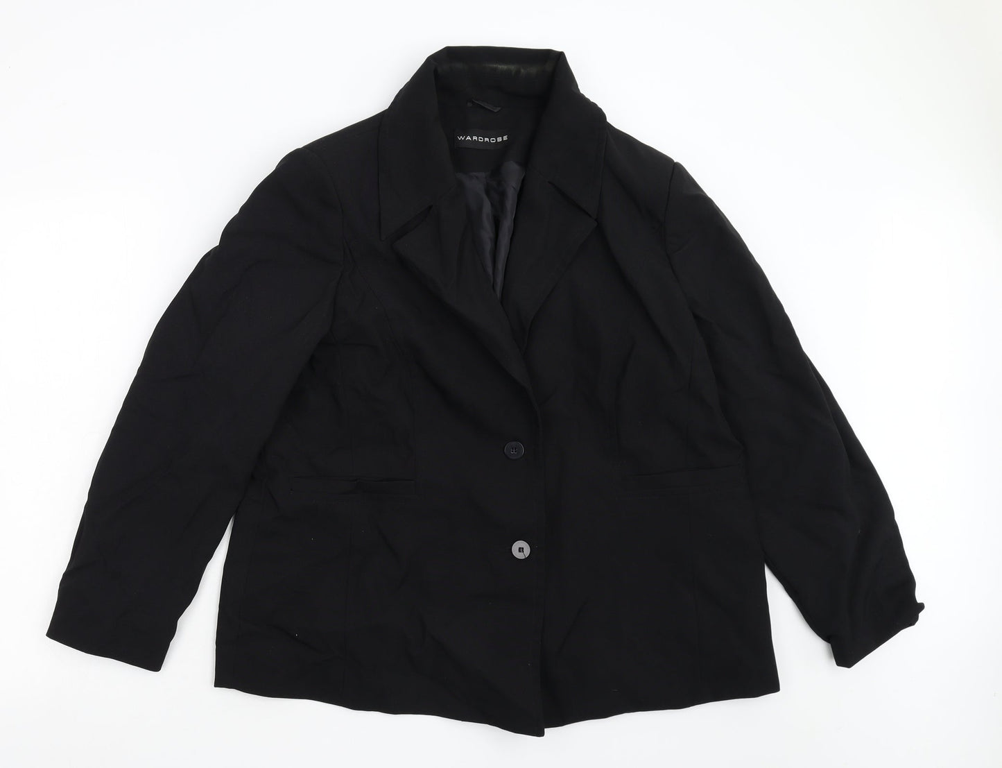 Wardrobe Womens Black    Blazer Size 20