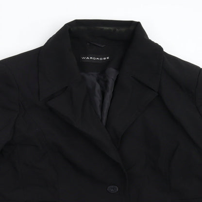 Wardrobe Womens Black    Blazer Size 20