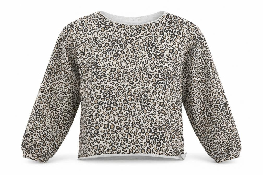 ASOS Womens Brown Animal Print  Basic Blouse Size 6