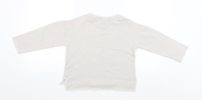 Zara Womens Grey   Pullover Jumper Size 6  - Cat
