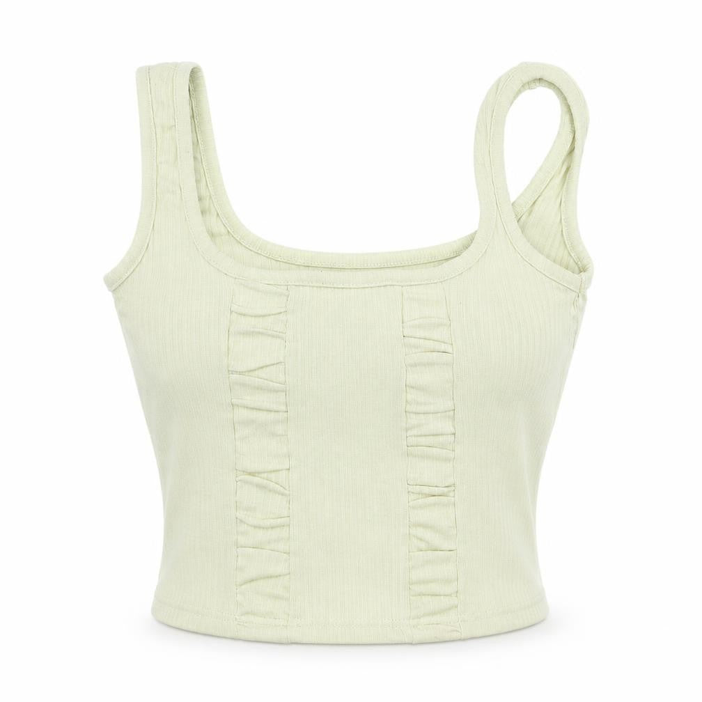 Missguided Womens Green   Camisole Blouse Size 6