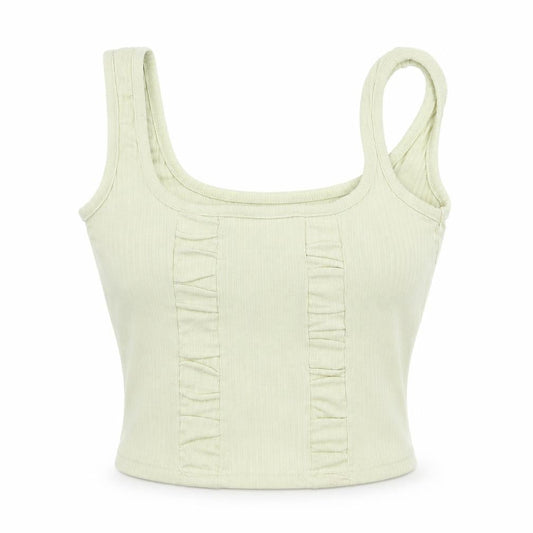 Missguided Womens Green   Camisole Blouse Size 6