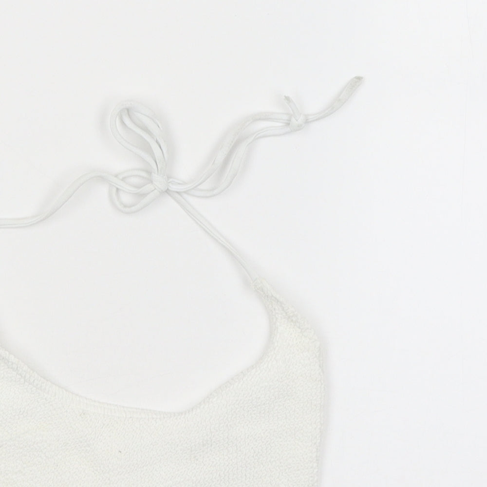 Missguided Womens White   Camisole Tank Size S