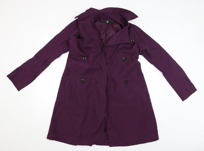 Additional front view of J women’s red jacket coat, size S