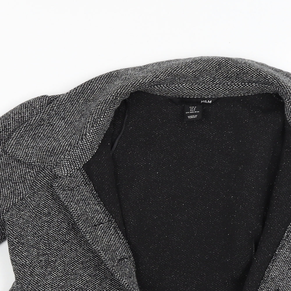 H&M Womens Grey   Jacket Coat Size S