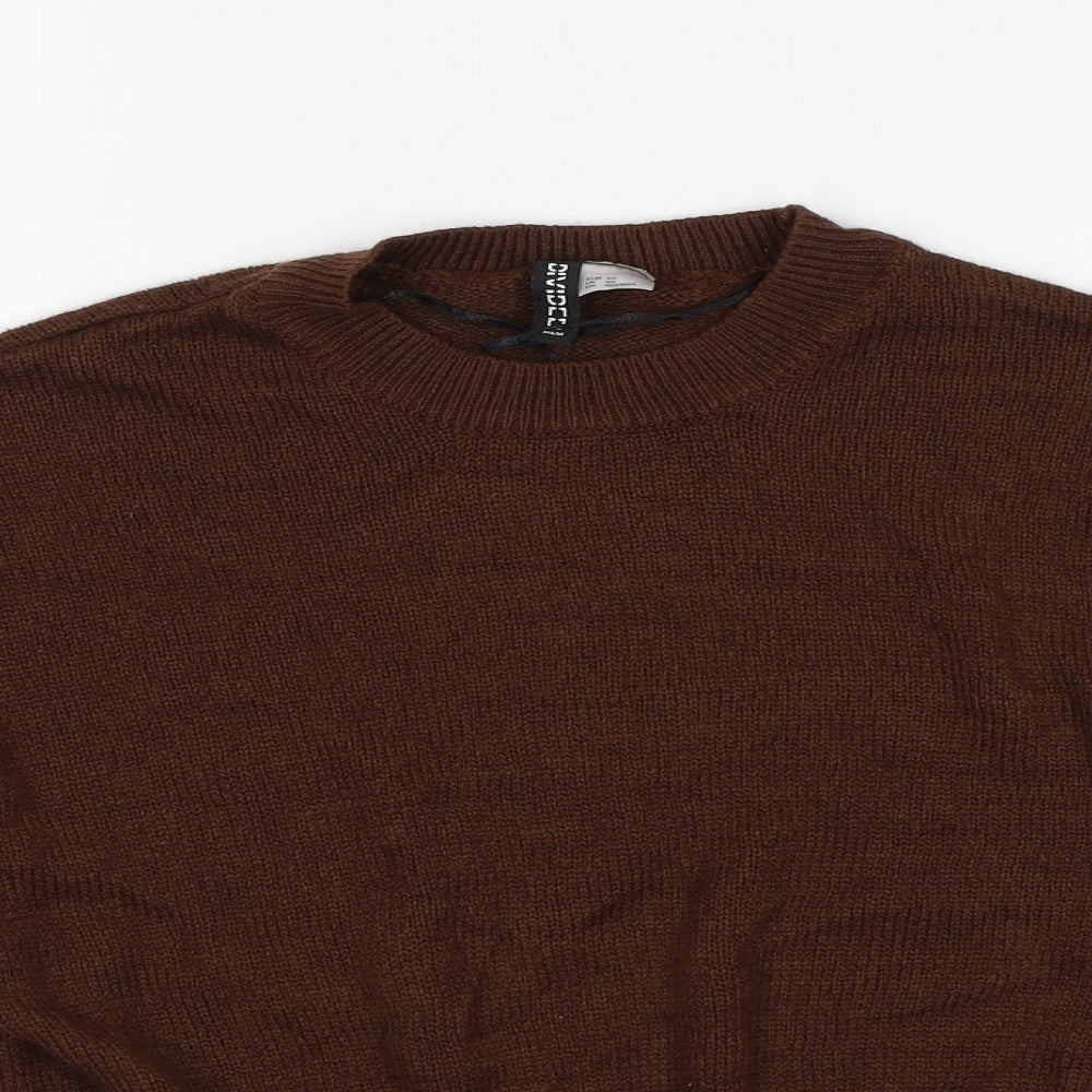 Divided Womens Brown   Pullover Jumper Size XS