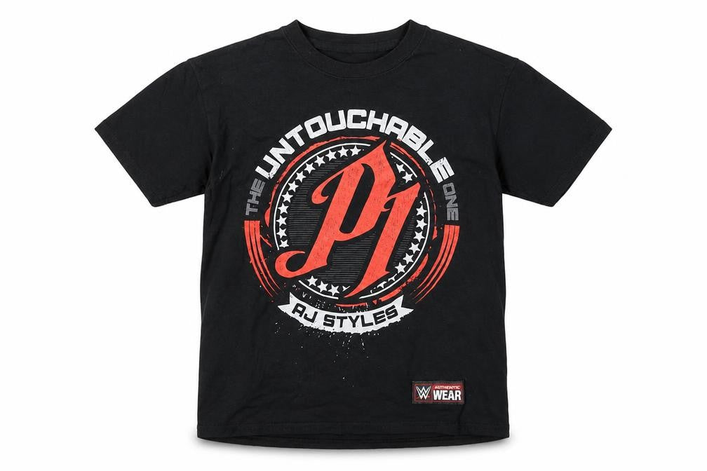 Authentic Boys Black   Basic T-Shirt Size S  - The untouchable one