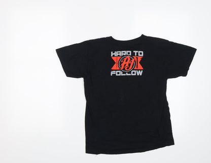 Authentic Boys Black   Basic T-Shirt Size S  - The untouchable one