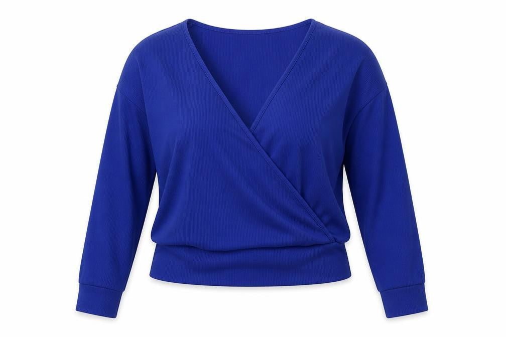 Preworn Womens Blue   Basic Blouse Size L