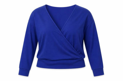 Preworn Womens Blue   Basic Blouse Size L