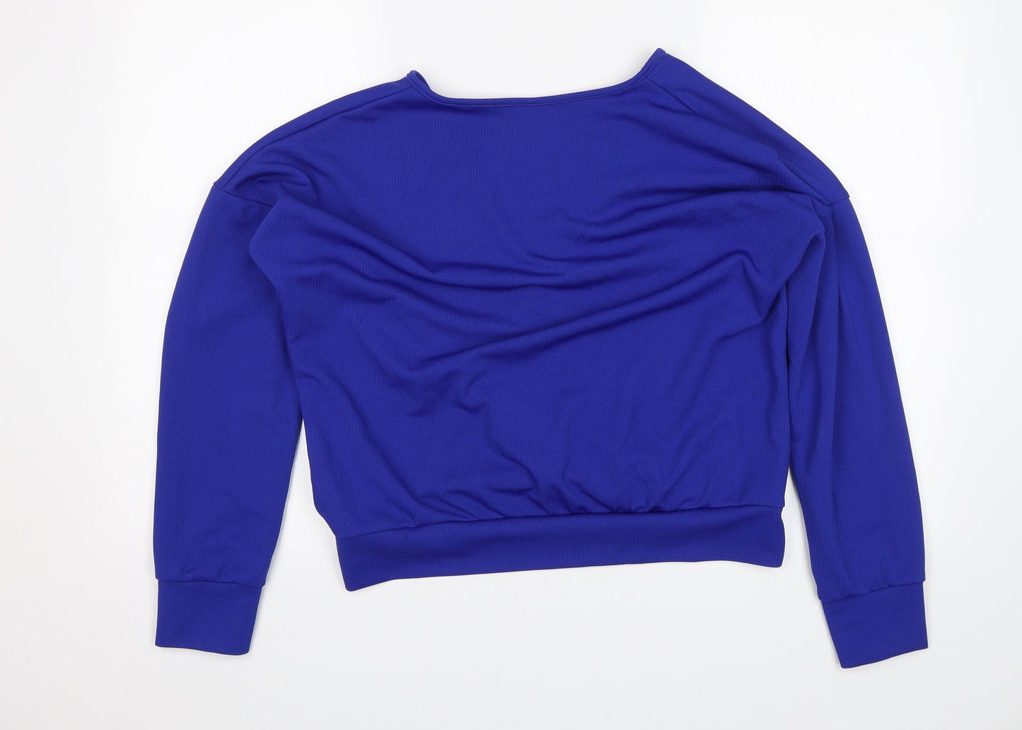 Preworn Womens Blue   Basic Blouse Size L