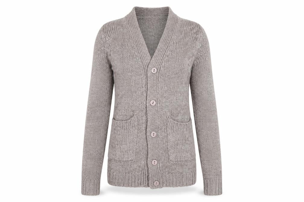 Lefties Womens Grey   Cardigan Jumper Size S