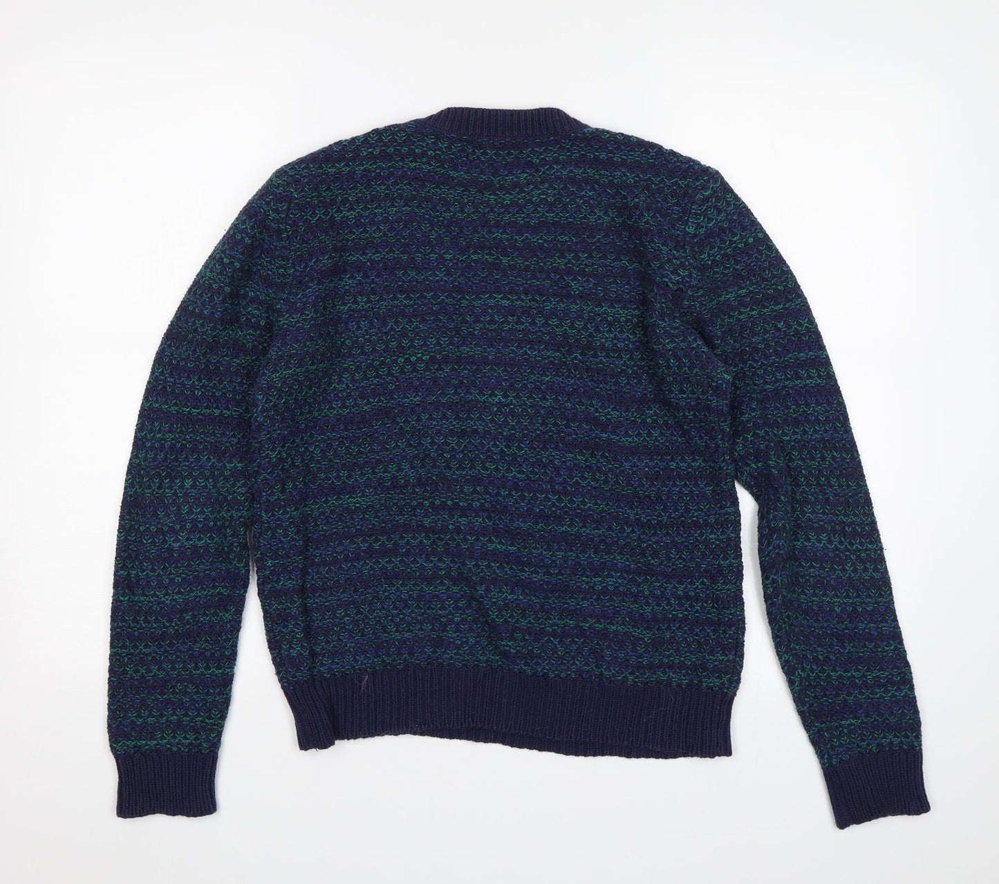 Monoprix Womens Blue   Pullover Jumper Size S