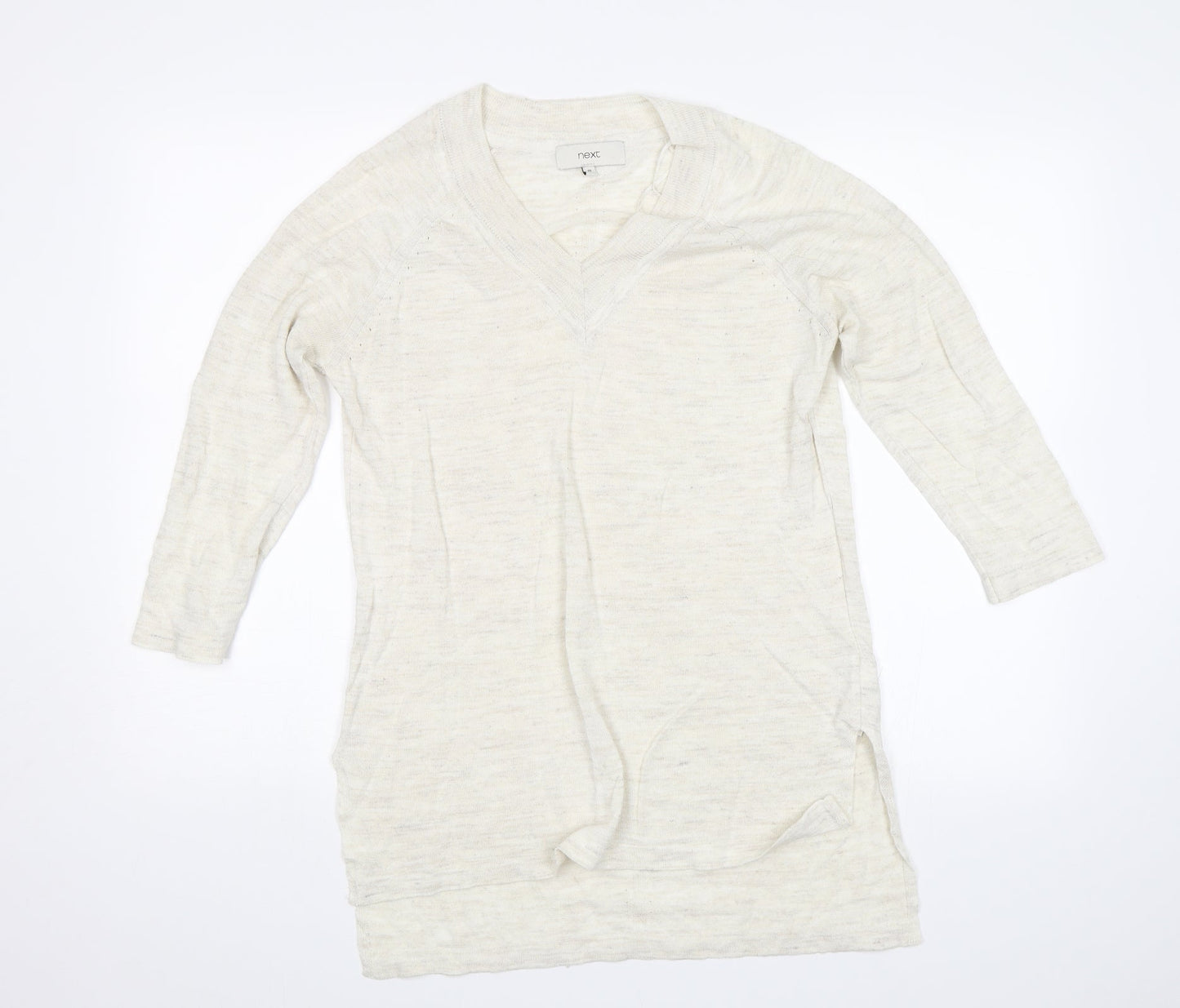 NEXT Womens White   Pullover Jumper Size 10