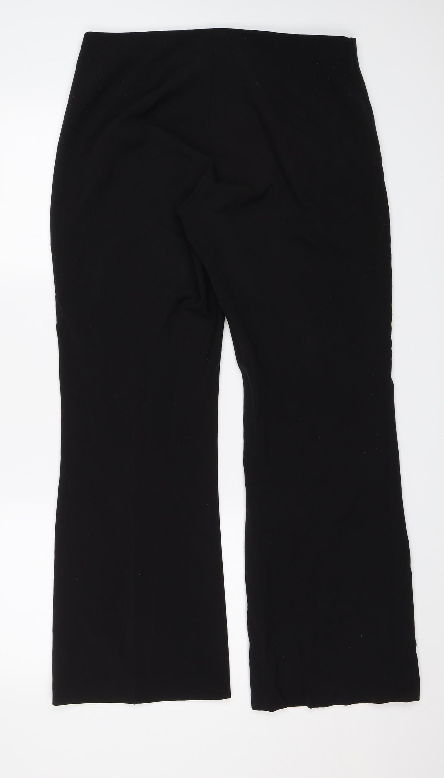Preworn Womens Black   Dress Pants Trousers Size 10 L28 in