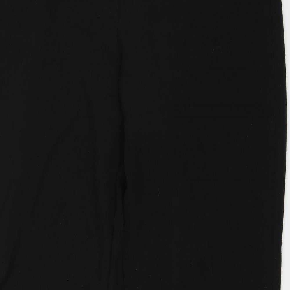 Preworn Womens Black   Dress Pants Trousers Size 10 L28 in