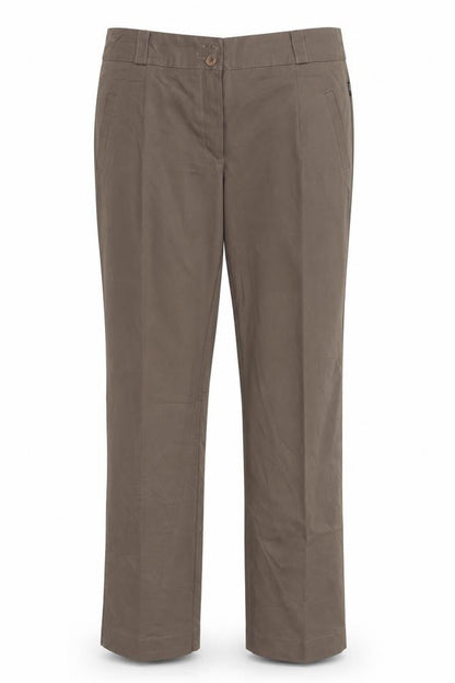 NOWATEX Womens Brown   Dress Pants Trousers Size 14 L26 in