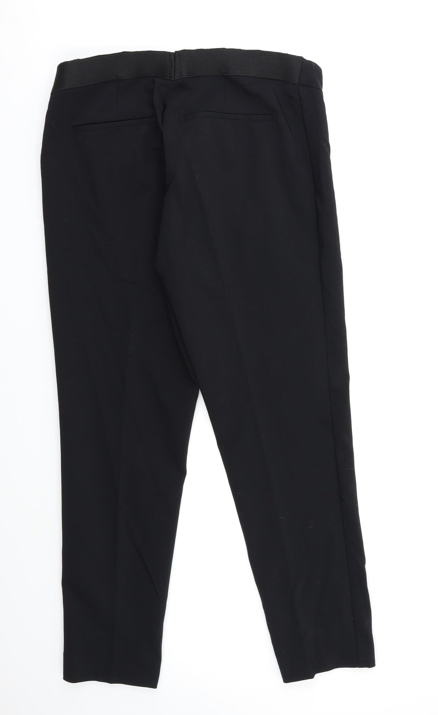 Preworn Womens Black   Dress Pants Trousers Size 14 L26 in