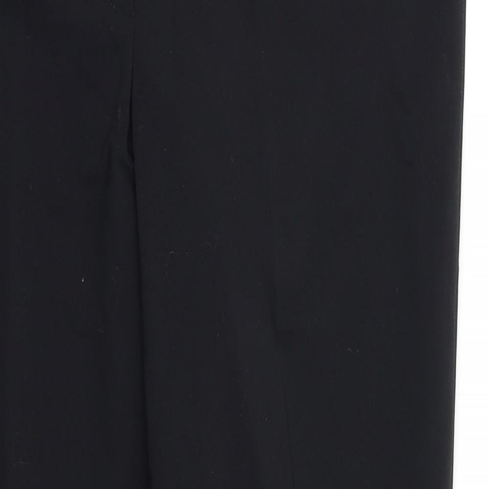 Preworn Womens Black   Dress Pants Trousers Size 14 L26 in