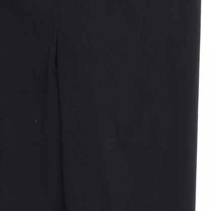 Preworn Womens Black   Dress Pants Trousers Size 14 L26 in