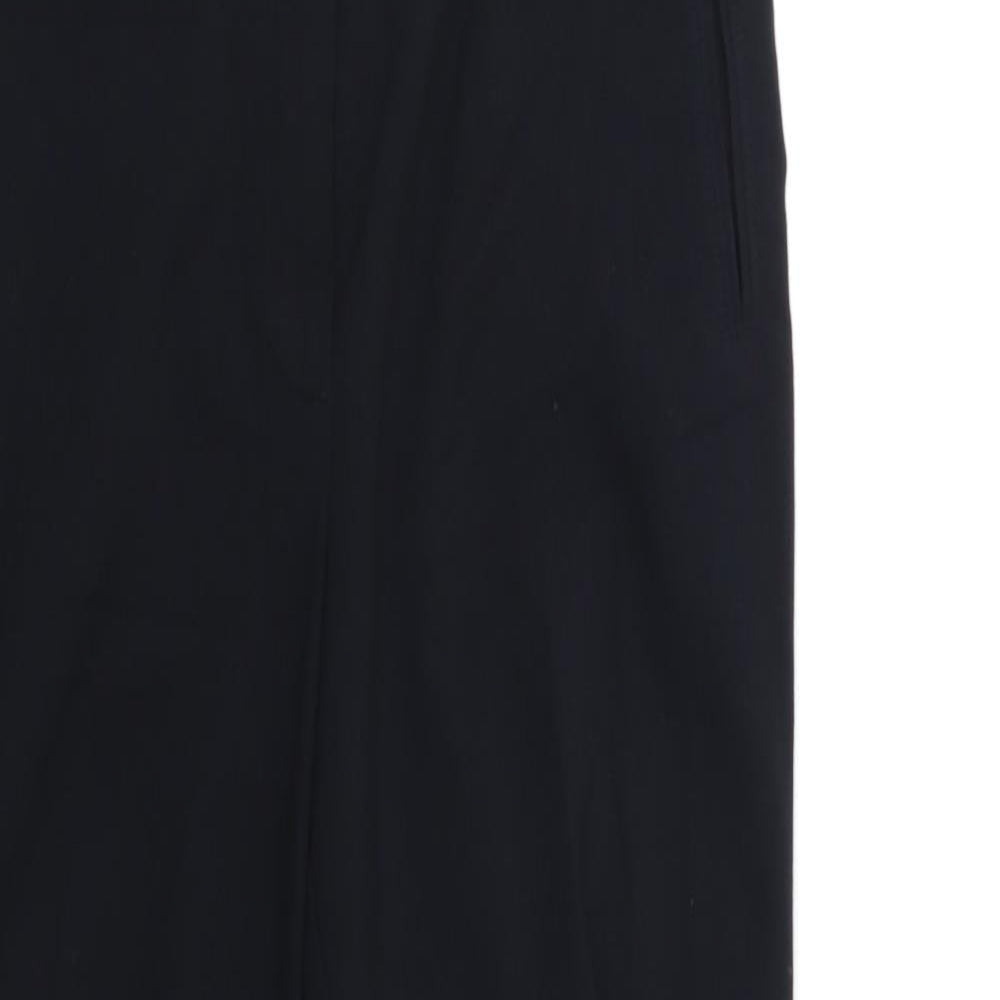 M&S Womens Black   Dress Pants Trousers Size 10 L27 in