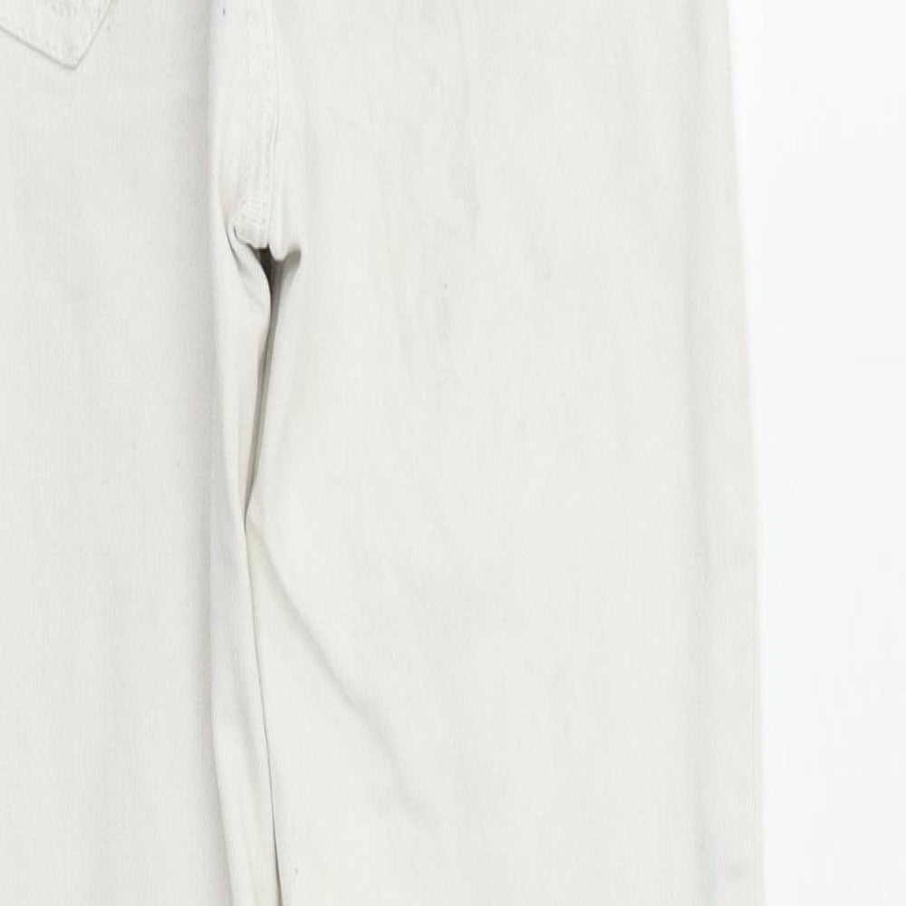 New Look Womens White   Skinny Jeans Size 6 L26 in